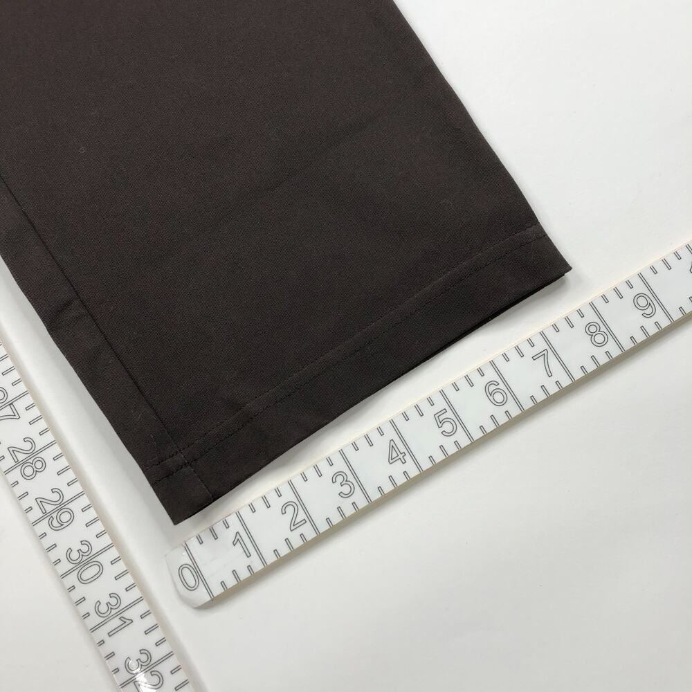 Chico's Apprentice NEW 0 (Fit 28.5W 30L) Mid Rise Straight Trouser Pants Brown - Picture 7 of 11